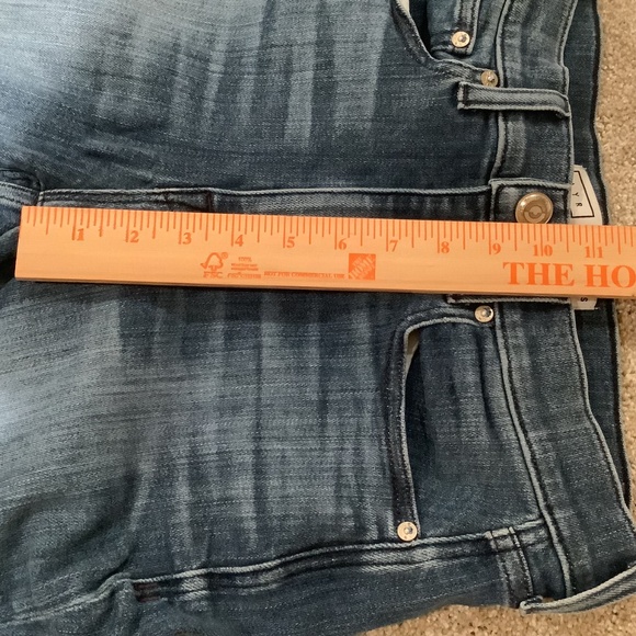 AYR The Pop Jeans, Straight Leg Frayed Hem, 30 Short - Picture 5 of 14